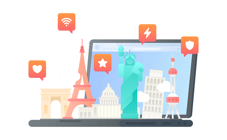 在阿鲁巴岛连接到中国的软件 - 翻回VPN